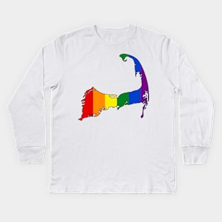 Cape Cod Pride! Kids Long Sleeve T-Shirt